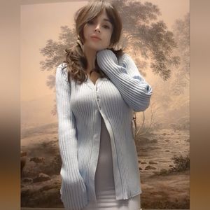 Callahan light blue cardigan size Medium